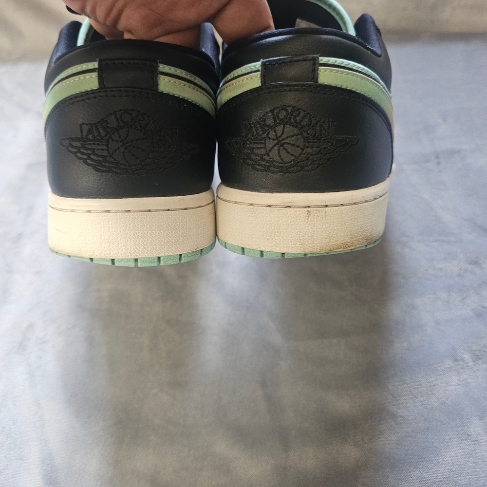 Air Jordan 1 Low SE Tropical Twist Mens 13 Black Turquoise - Picture 5 of 10